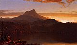 Sanford Robinson Gifford A Lake Twilight painting